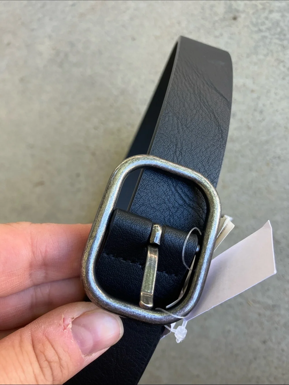 GAP Black Synthetic Classic Belt, L